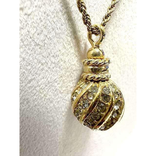 【中古】 Christian Dior　クリスチャンディオール　ネックレス　ゴールド　ヴィンテージ