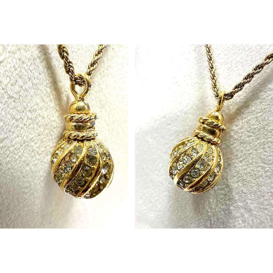 【中古】 Christian Dior　クリスチャンディオール　ネックレス　ゴールド　ヴィンテージ