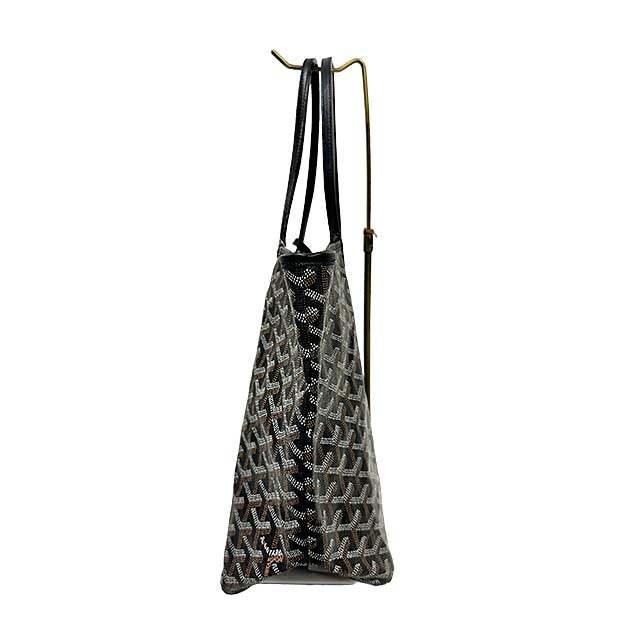 GOYARD 【中古】ゴヤール トートバッグ サンルイPM ブラック