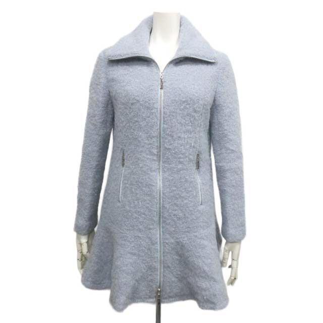 Rene（ルネ） 【中古】Rene TISSUE コート フレア コート ライトブルー