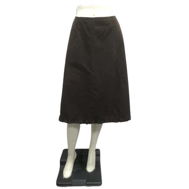 中古】M'S GRACY エムズグレイシー スカート スエード サイズ38