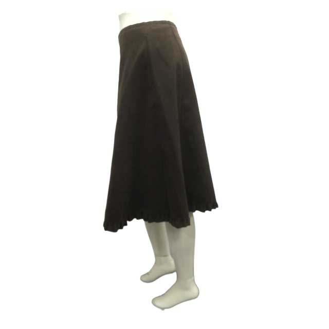 中古】M'S GRACY エムズグレイシー スカート スエード サイズ38