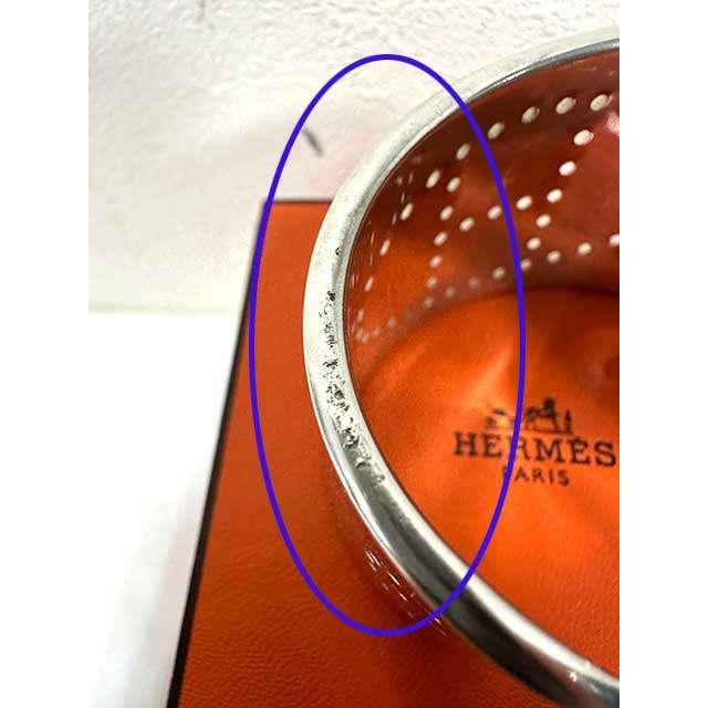 中古】HERMES エルメス バングル エヴリン エクリプス SV925
