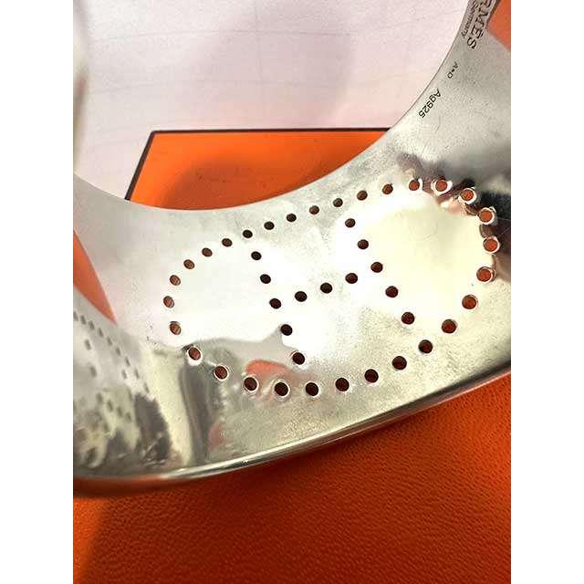 中古】HERMES エルメス バングル エヴリン エクリプス SV925