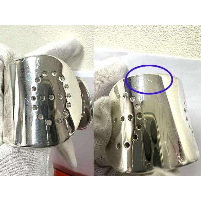 【美品】 HERMES エルメス エヴリン バングル 中古】HERMES エルメス バングル エヴリン エクリプス SV925