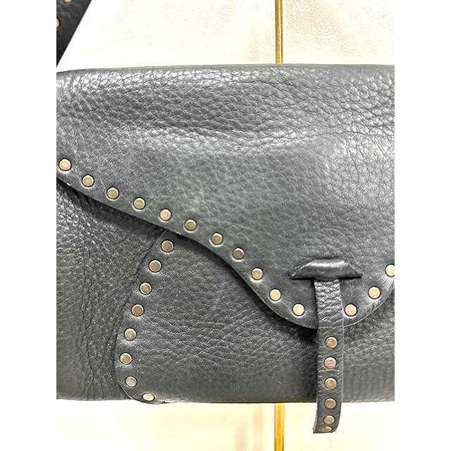 セリーヌ　ショルダーバッグ　中古品 CELINE 【中古】CELINE セリーヌ ショルダーバッグ ブラック