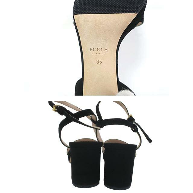 FURLA 【中古】FURLA フルラ 靴 サンダル レディース レザー