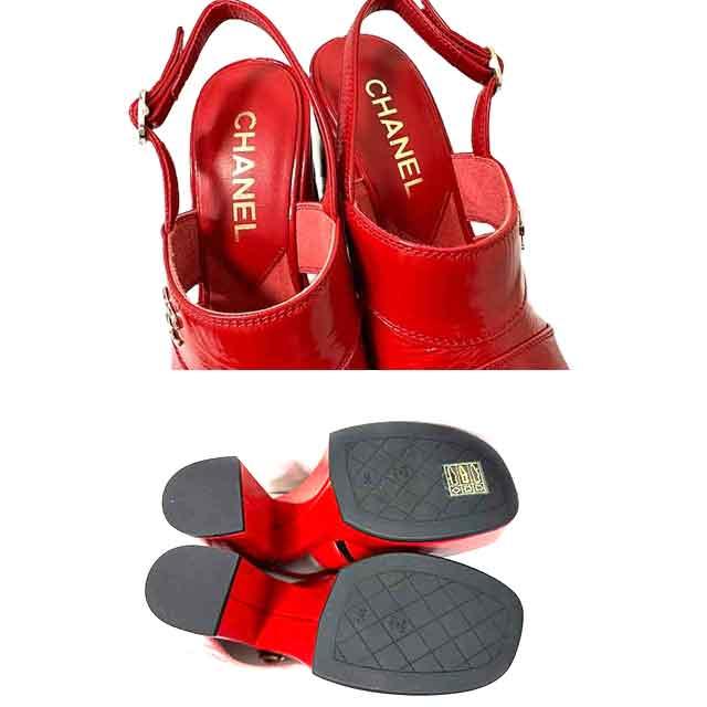 CHANEL 【未使用】【新古品】CHANEL シャネル 靴 サンダル 35C CHANEL 【未使用】【新古品】CHANEL シャネル 靴 サンダル 35C