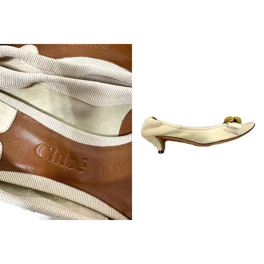 Chloe 【中古】Chole クロエ 靴 レディース パンプス レザー サイズ36 