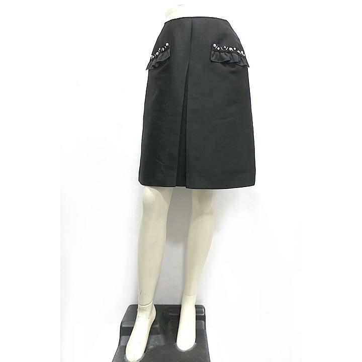 未使用】【新古品】Rene ルネ スカート 秋冬 ブラック Mサイズ ウール  