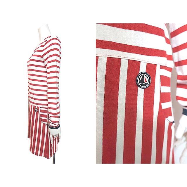 中古 Petit Bateau プチバトー ワンピース レディース ボーダー 長袖 サイズxs コットン T 0149 R24 リサイクルブティックabc 通販 Yahoo ショッピング
