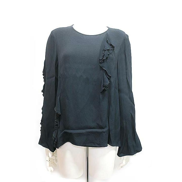 Max &amp; Co. - MAX&amp;CO. マックスアンドコー ブラウス 38(M位) 黒 【古着】【中古】 Max & Co. - MAX&CO. マックスアンドコー ブラウス 38(M位) 黒