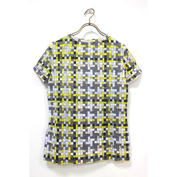 エルメスHERMES マイクロTシャツボルデュック柄リボン柄42 新品