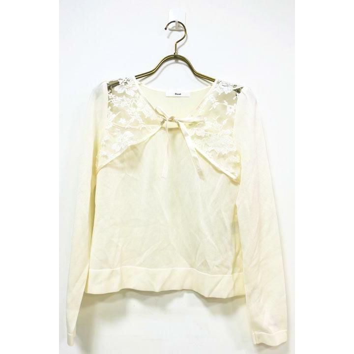 中古】お値下げ Rene ルネ トップス レディース サマーニット 八分袖 