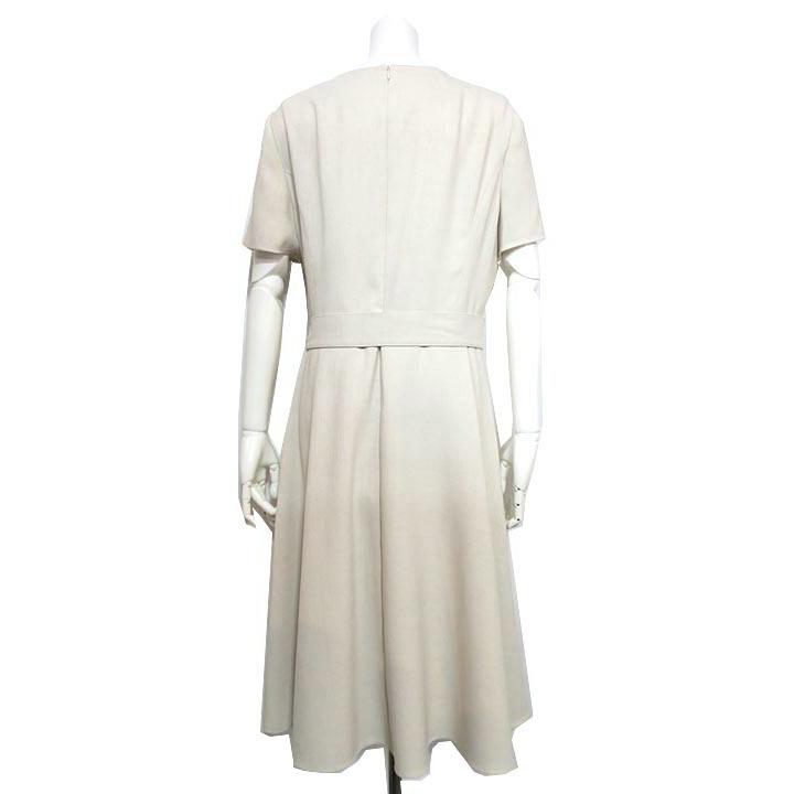 新しい到着 中古 Nemika By Leilian ミネカ ワンピース レリアン レディース ベージュ 半袖 春夏 Llサイズ 在庫あり 即納 Kpiss Fm