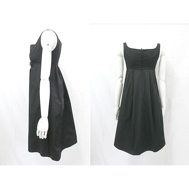 FOXEY　NEW YORK 黒 ノースリーブ Aラインワンピース　サイズ38 FOXEY NEW YORK 黒 ノースリーブ Aラインワンピース サイズ38