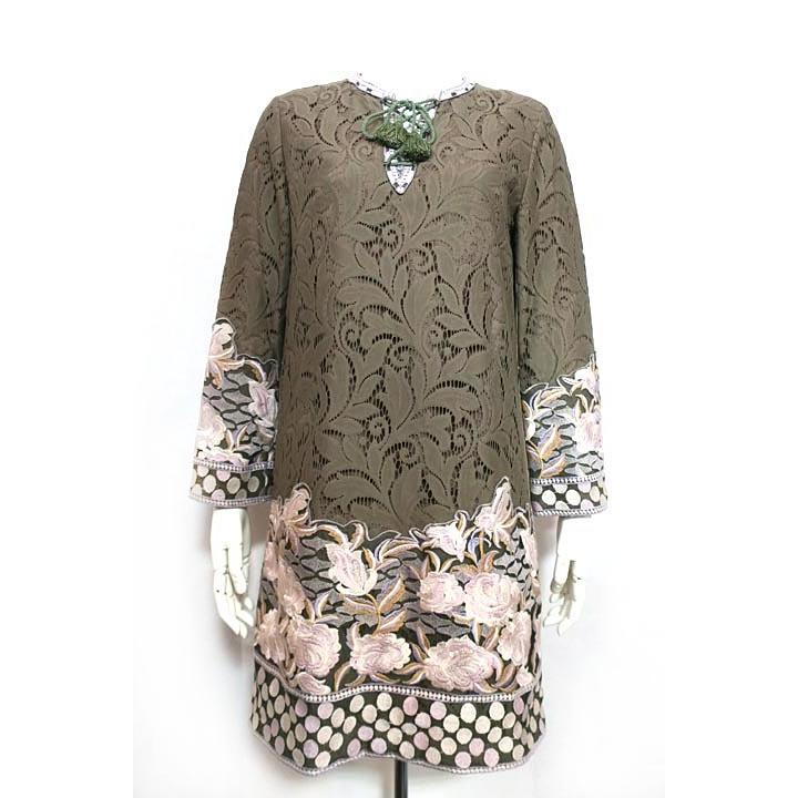 ブランド買蔵 Grace Continental グレースコンチネンタル ワンピース レディース 36サイズ Sサイズ カーキ 春夏 激安買取東京 Www Superavila Com