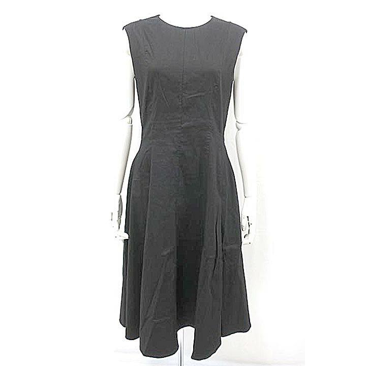 中古】Theory セオリー ワンピース レディース ノースリーブ ブラック 