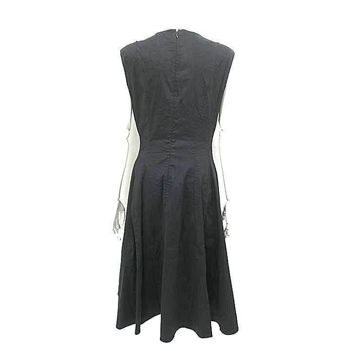 中古】Theory セオリー ワンピース レディース ノースリーブ ブラック 