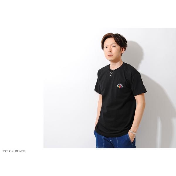 FRUIT OF THE LOOM（フルーツオブザルーム） 刺繍ロゴ Tシャツ