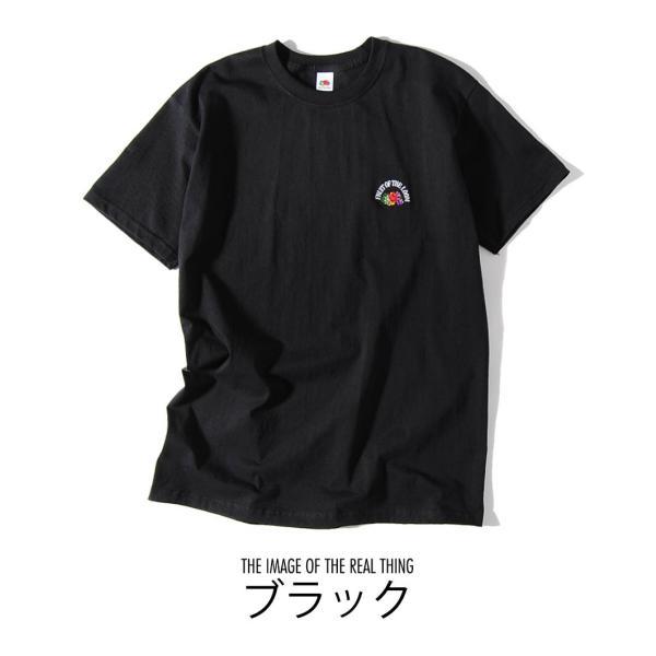 FRUIT OF THE LOOM（フルーツオブザルーム） 刺繍ロゴ Tシャツ
