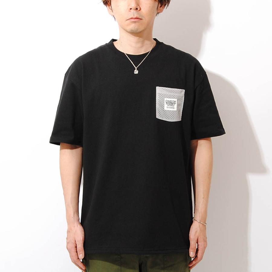 オニータ キャンプ メッシュポケット Tシャツ ONEITA パワーT メンズ