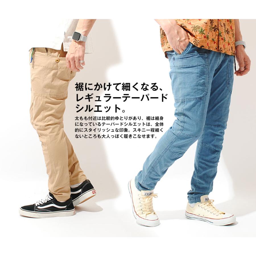 GERRY ギアパン 夏ver. シャンブレー ポプリン 素材 ジェリー