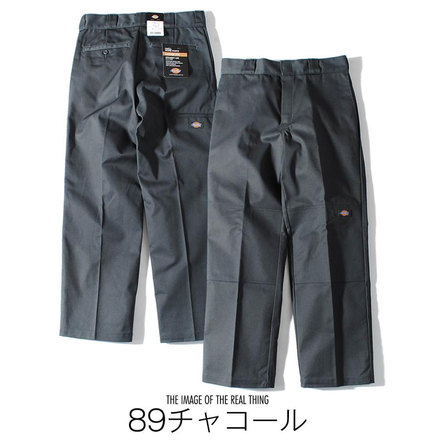 USA古着 Dickies ワークパンツ チノパン ワイド ルーズ アメカジ 紺 古着 90s USA製 Dickies 防寒 フランネル ライナー コットン