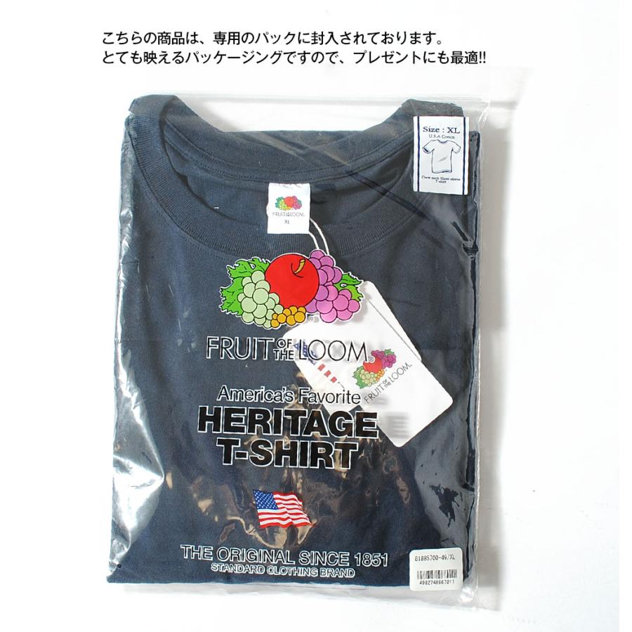 Tシャツ メンズ ヘビーウェイト 半袖 8.1oz FRUIT OF THE LOOM 無地T