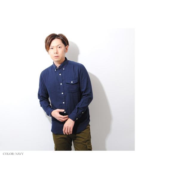 国産 長袖シャツ ダブルガーゼ シャツ メンズ 長袖 日本製 国産 長袖シャツ ダブルガーゼ シャツ メンズ 長袖 日本製