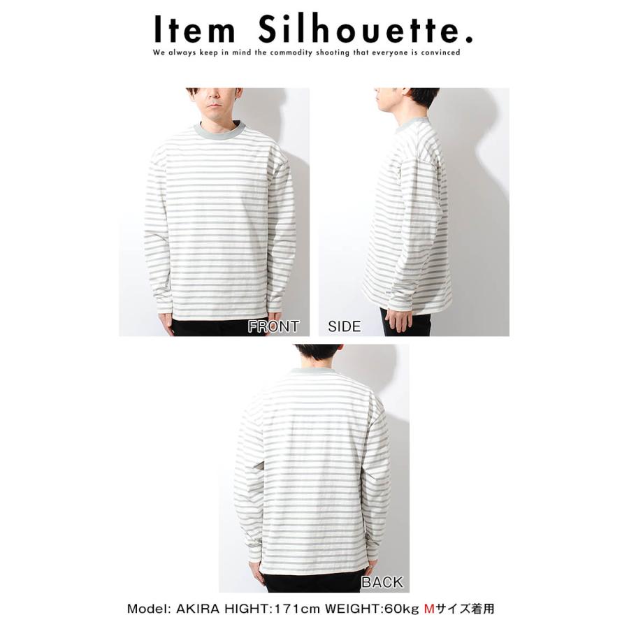 SCREEN STARS（スクリーンスターズ） ボーダーカットソー ボーダーロン