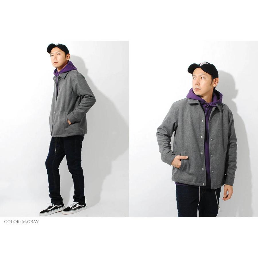 メルトンコーチジャケット メンズ コーチジャケット ストリート スケータートラックジャケット スポーツジャケット 19h Re Ap 通販 Yahoo ショッピング