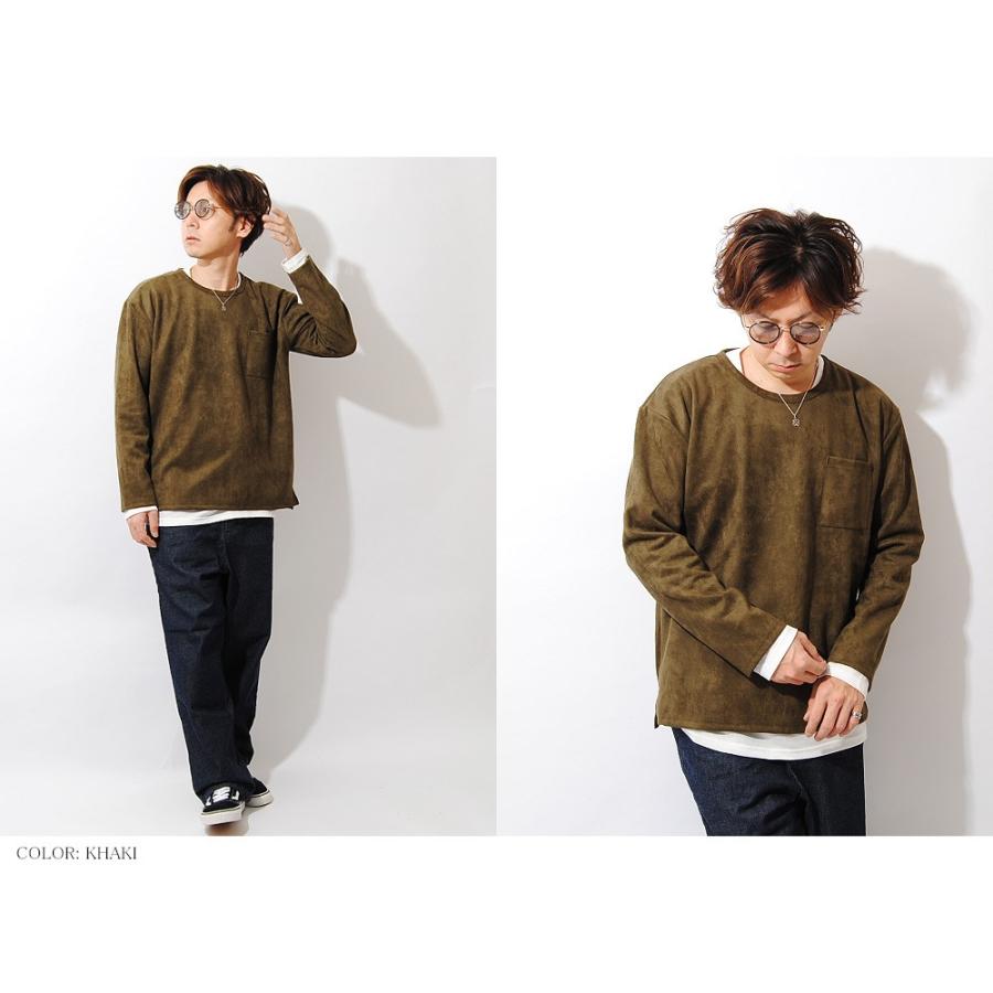 スエードカットソー ロンt レイヤードセット 2点セット リアルレイヤード 重ね着 アンサンブル Tシャツセット 2枚セット メンズ 長袖 311 5157 Re Ap 通販 Yahoo ショッピング