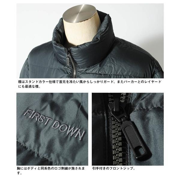 FIRST DOWN USA ファーストダウンダウンジャケット Mサイズ 新品 FIRST DOWN ダウンジャケット ダウン 「FIRST USA/ファースト