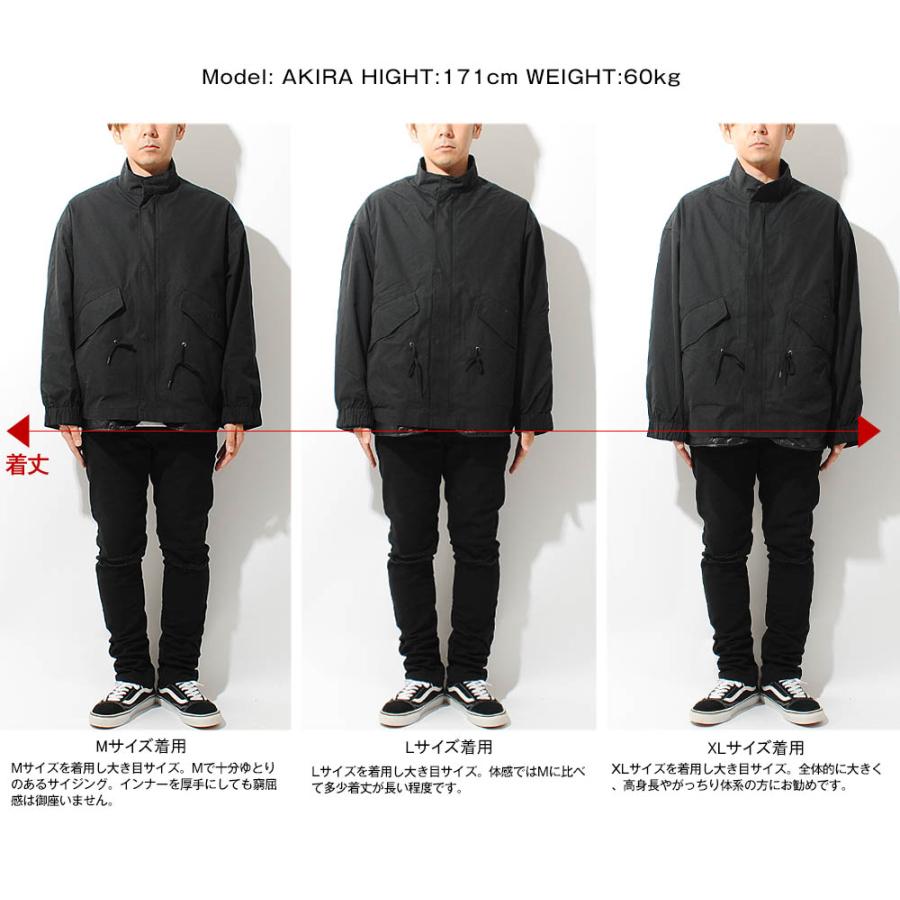 M-65型 モッズコート インナーキルティング付き(取り外し可) メンズ SILVER BULLET モッズコート メンズ ライナー キルティング 中綿