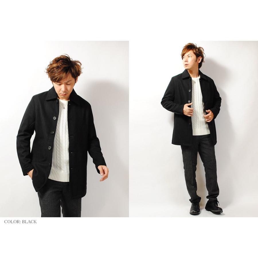 ステンカラーコート メルトンコート ロングコート メンズ ウール コート メンズファッション 冬物 ブラック キャメル グレー アウター メンズ メルトン Re Ap 通販 Yahoo ショッピング