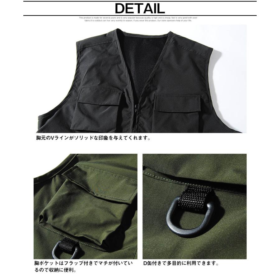 ベスト フィッシングベスト ゲームベスト ワークベスト メンズ チョッキ メンズファッション Re Ap 通販 Yahoo ショッピング