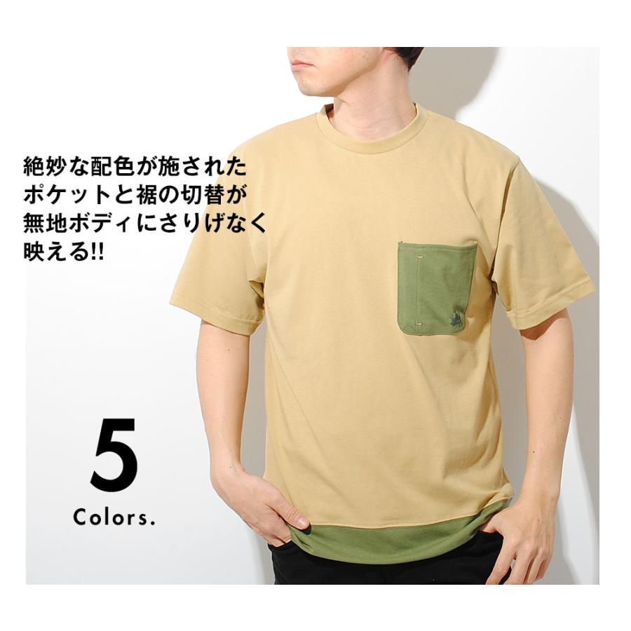 LOGOS ロゴス パーク ギアポケット Tシャツ 半袖 キャンプ logos park 
