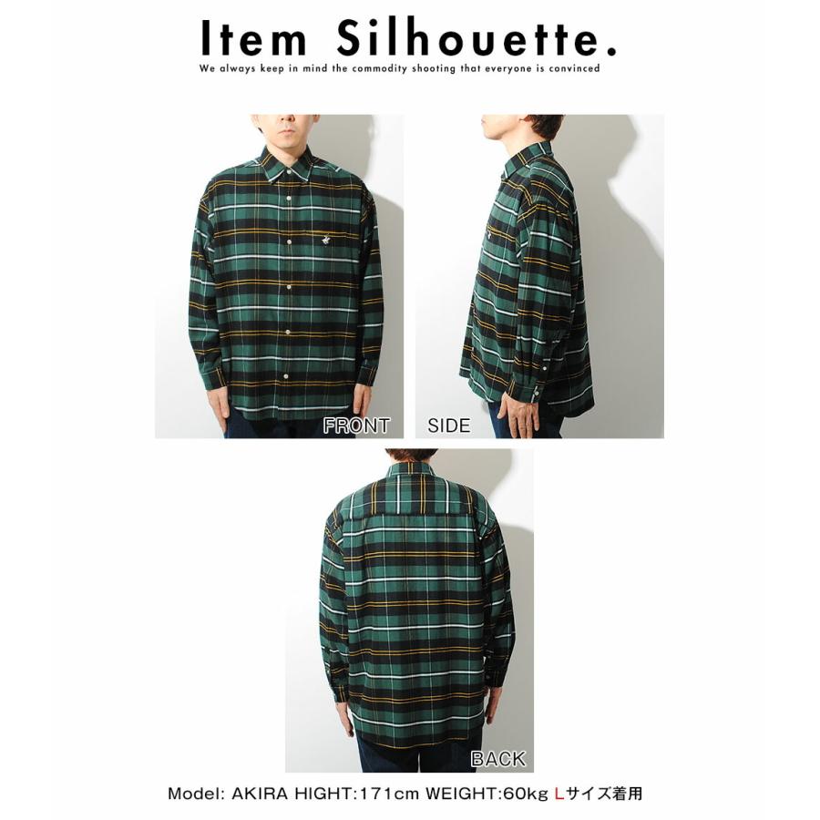 ビッグチェックネルシャツ BEVERLY HILLS POLO CLUB ビバリーヒルズ