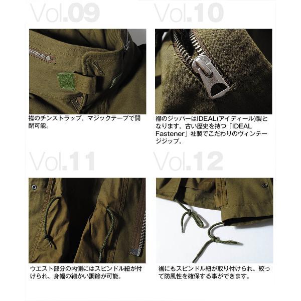 HOUSTON（ヒューストン） M65 フィールドジャケット 3way ミリタリー