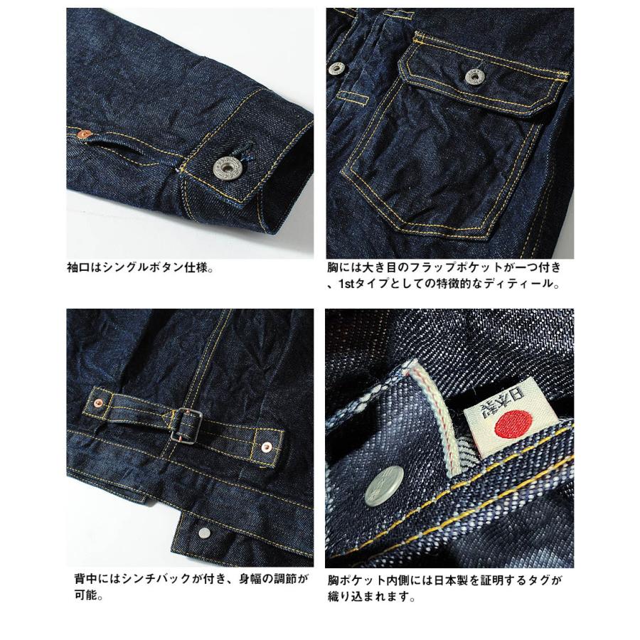 かつ 1st ファーストタイプ デニムジャケット ジップアップ ビンテージ 51498_1.jpg