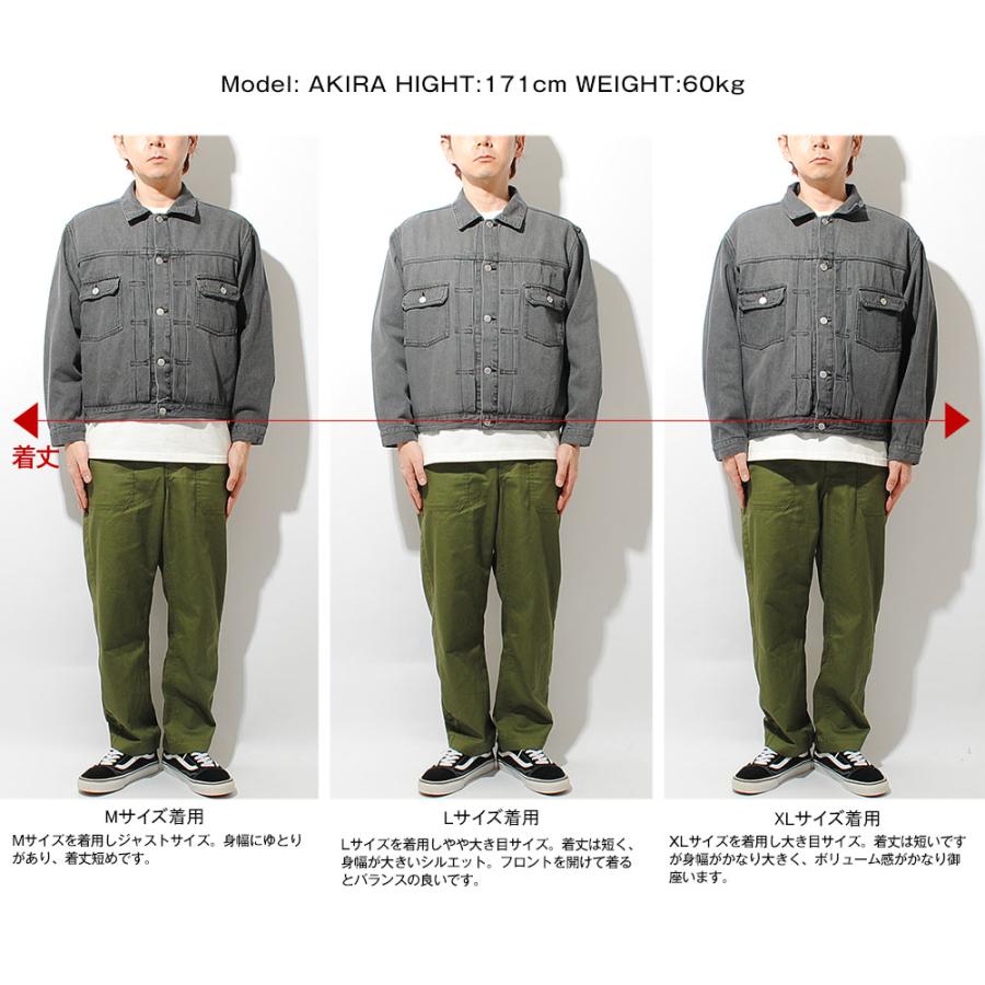 2ndタイプ デニムジャケット Gジャン リラックスシルエット