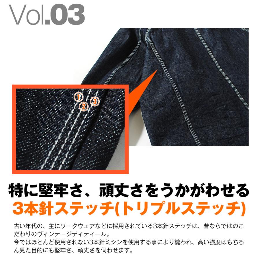 HOUSTON ヒューストン 14oz セルビッチ デニムカバーオール HOUSTON ヒューストン 14oz セルビッチ デニムカバーオール