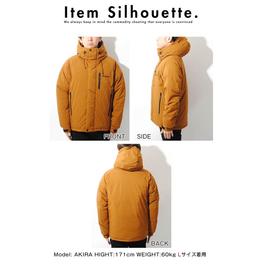 FIRST DOWN（ファーストダウン） 裏熱反射アルミ 防寒中綿 マウンテン