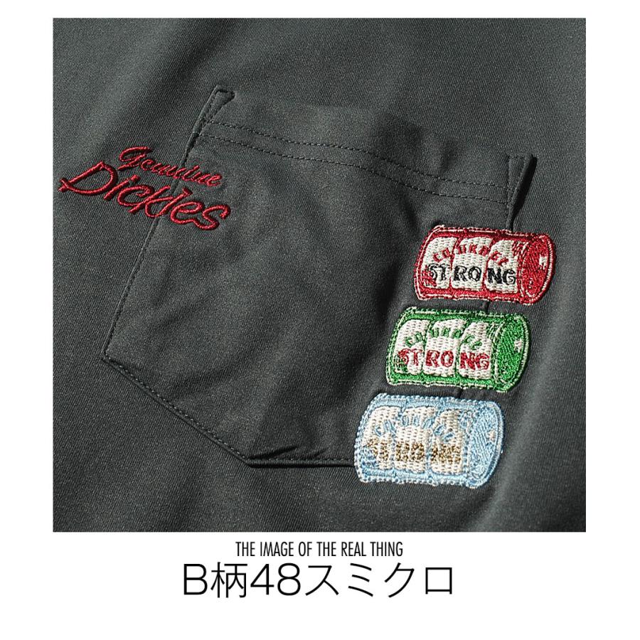 Dickies（ディッキーズ） Tシャツ ワーク刺繍 GENUINE Dickies