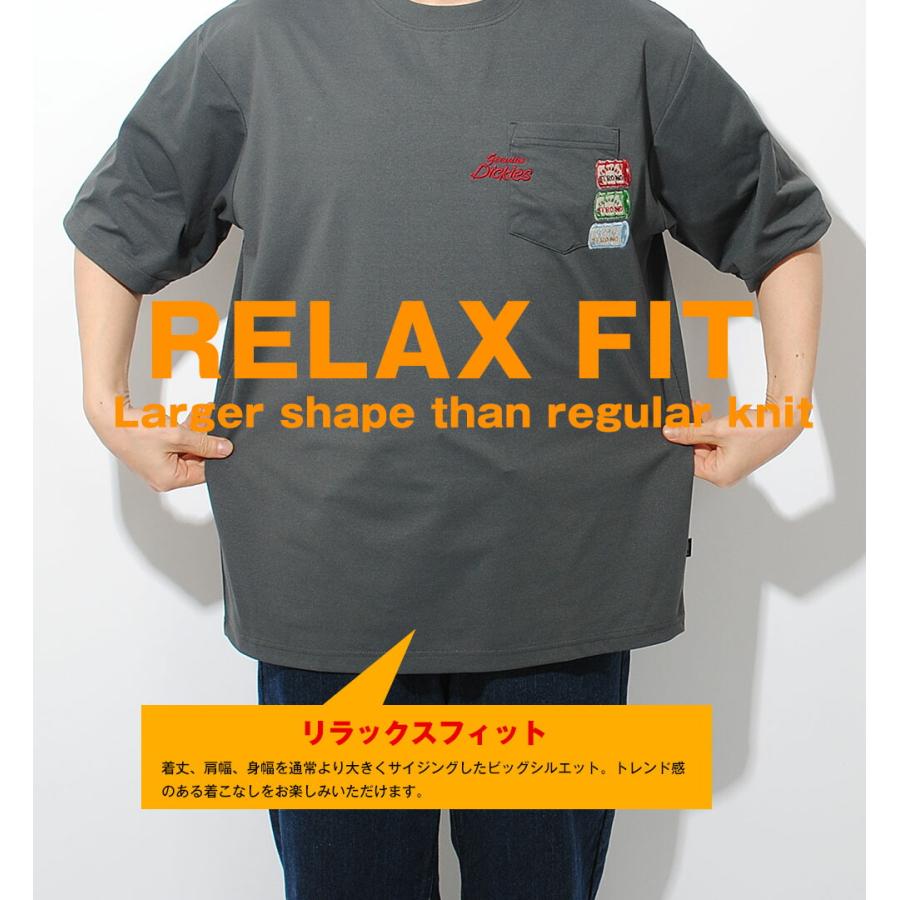 Dickies（ディッキーズ） Tシャツ ワーク刺繍 GENUINE Dickies