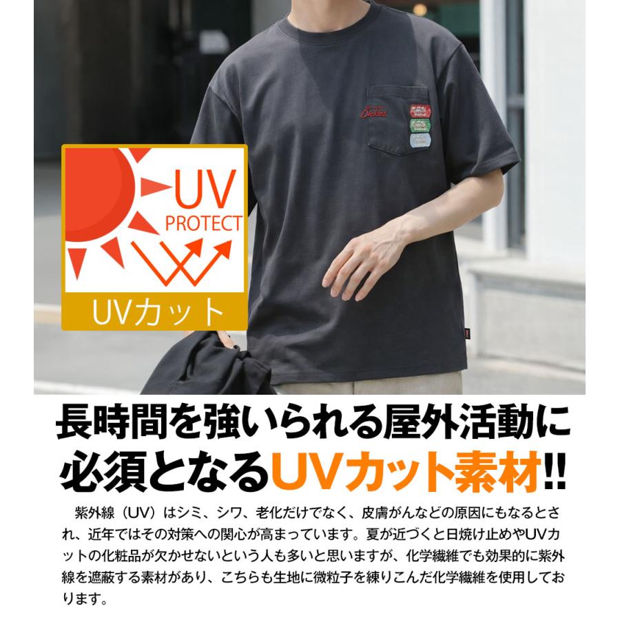 Dickies（ディッキーズ） Tシャツ ワーク刺繍 GENUINE Dickies