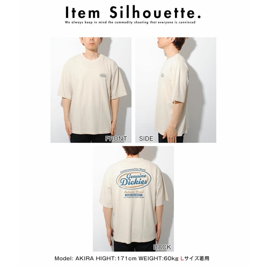 Dickies（ディッキーズ） Tシャツ バックプリント GENUINE Dickies