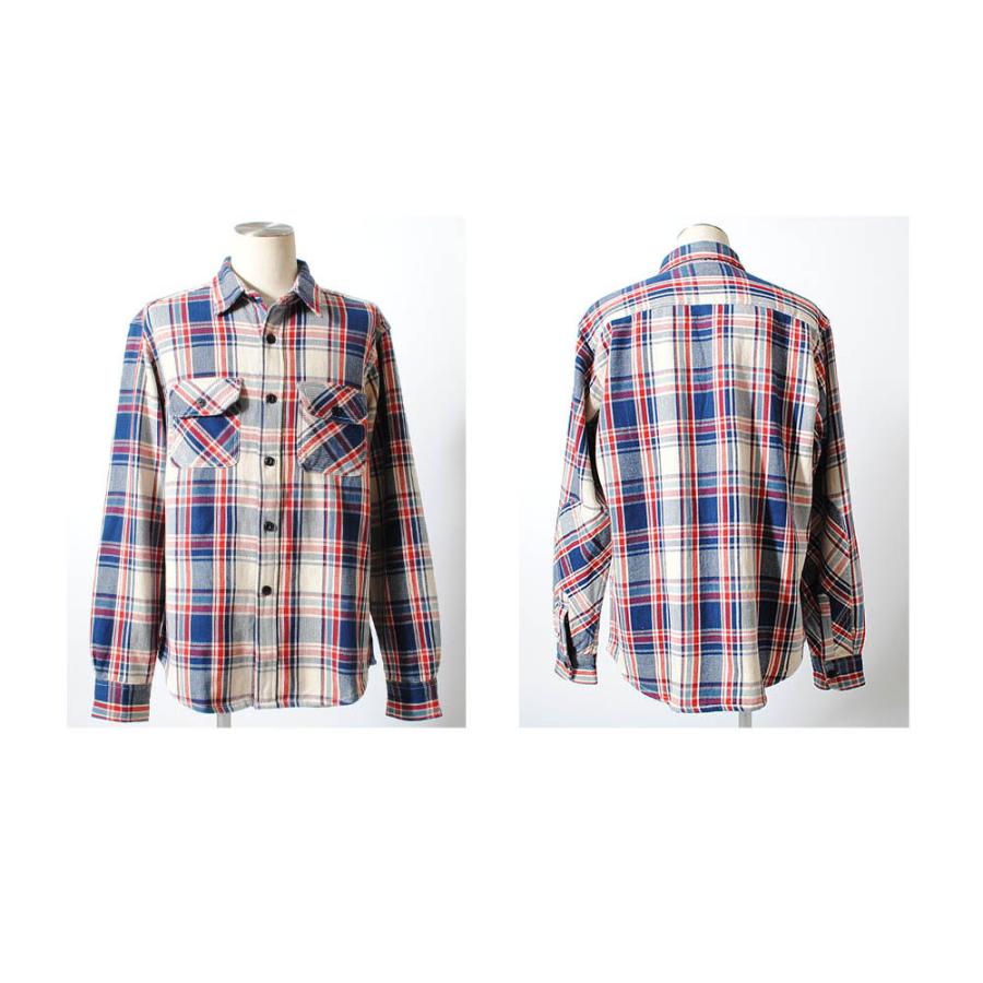 チェックシャツ メンズ 裏起毛 厚手 チェックネルシャツ 長袖シャツ