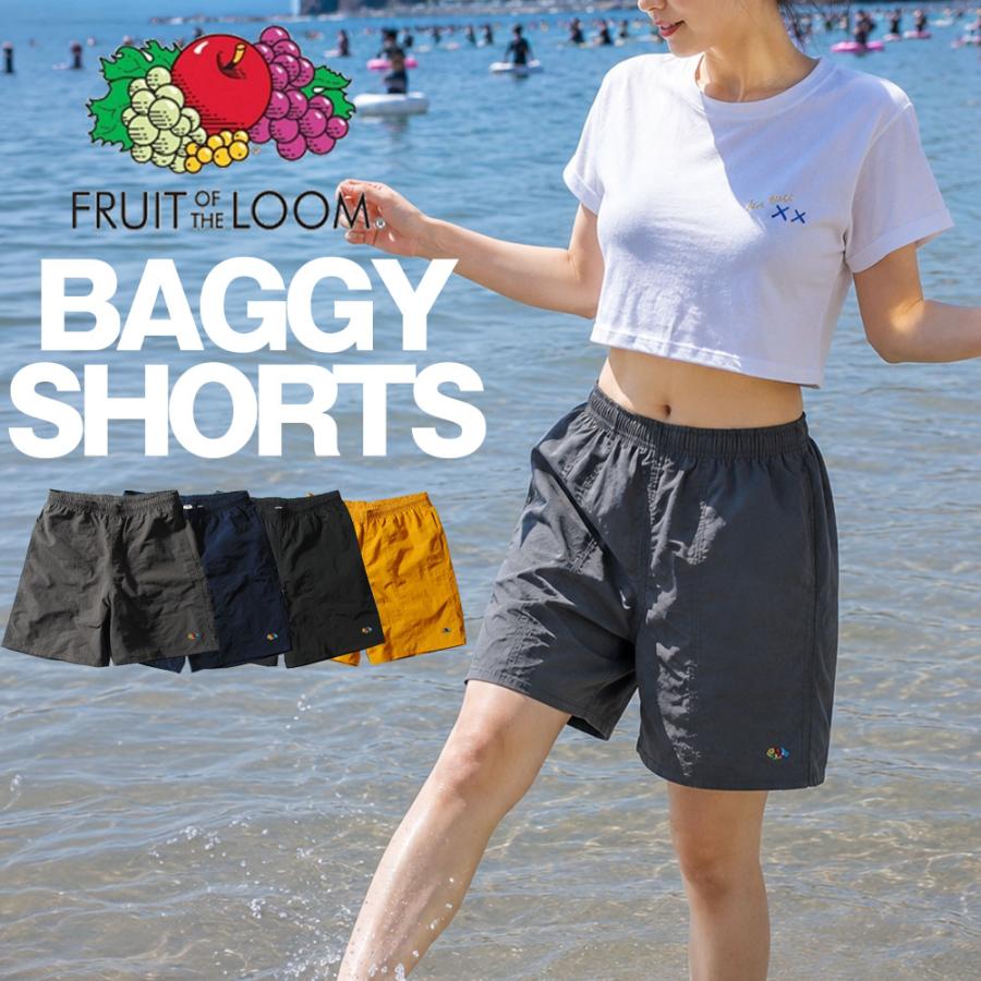 ナイロンショーツ ショートパンツ ハーフパンツ フルーツオブザルーム